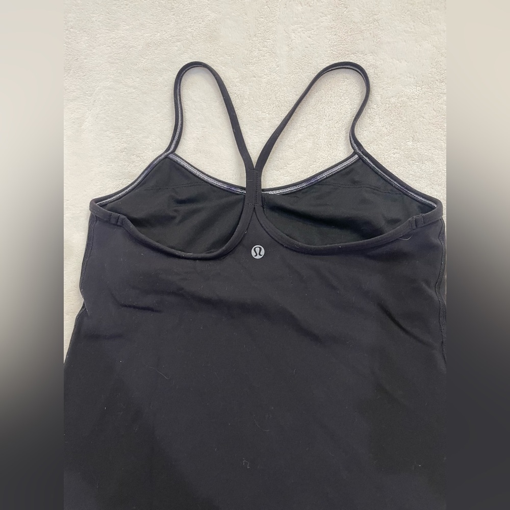 Lululemon razor back tank top black